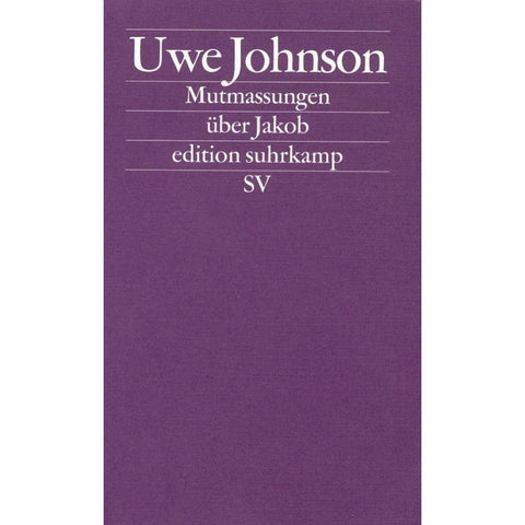Mutmassungen über Jakob