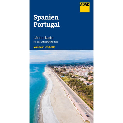 ADAC Länderkarte Spanien, Portugal 1:750.000