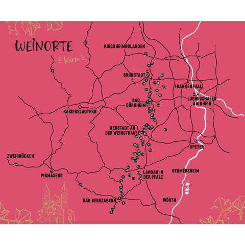 Weinorte in der Pfalz
