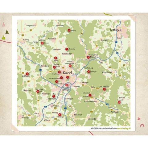 Rund um Kassel. Wandern für die Seele