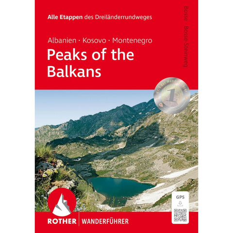 ROTHER Wanderführer Peaks of the Balkans: Albanien, Kosovo und Montenegro