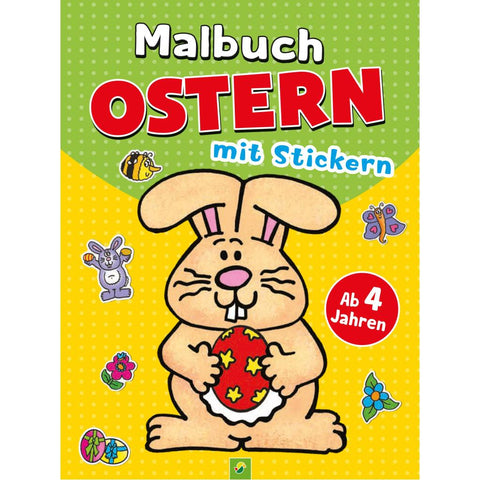 Malbuch Ostern mit Stickern