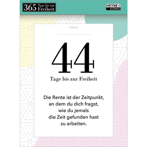 365 Tage bis zur Freiheit!