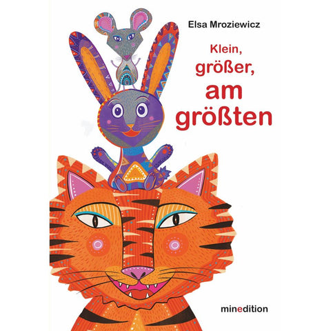 Klein, größer, am größten