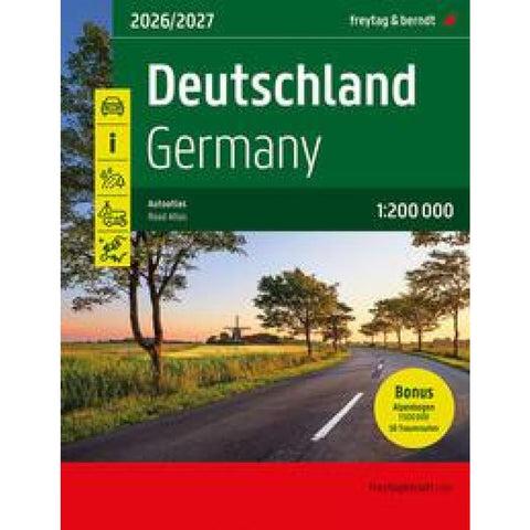freytag & berndt Autoatlas Deutschland 2026/2027 1:200.000