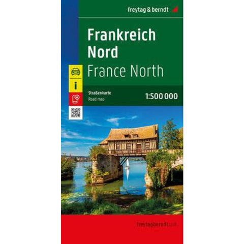 freytag & berndt Straßenkarte Frankreich Nord 1:500.000