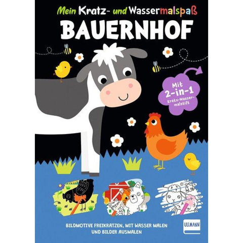 Mein Kratz- und Wassermalspaß - Bauernhof