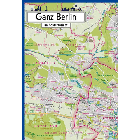 Ganz Berlin im Posterformat