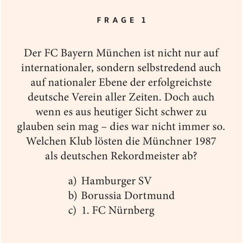 Fußball-Quiz