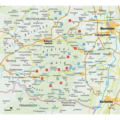 Hütten-Geheimtipps Pfälzerwald