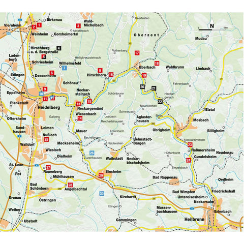 Erlebnis-Wanderungen in und um Heidelberg