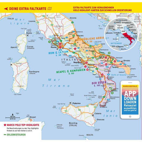 MARCO POLO Reiseführer Italien Süd