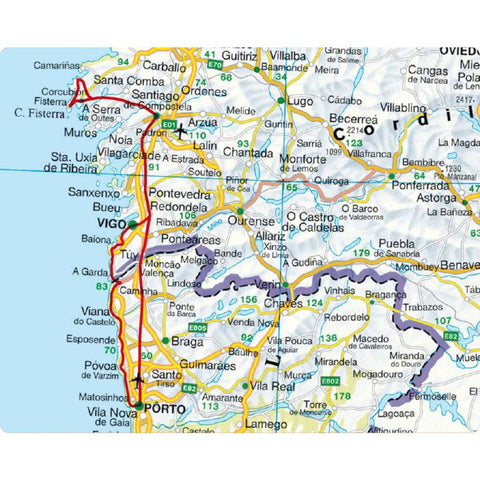 ROTHER Wanderführer Jakobsweg - Caminho Português