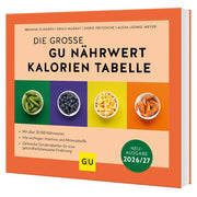 Die große GU Nährwert-Kalorien-Tabelle 2026/27