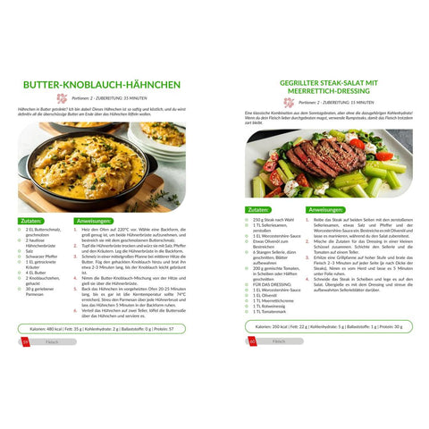 Low Carb Express - Das Kochbuch für Berufstätige - Blitzschnelle & einfache Rezepte für den Alltag + 30-Tage-Ernährungsplan für nachhaltigen Erfolg