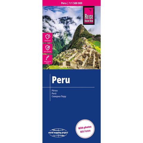 Reise Know-How Landkarte Peru (1:1.500.000)