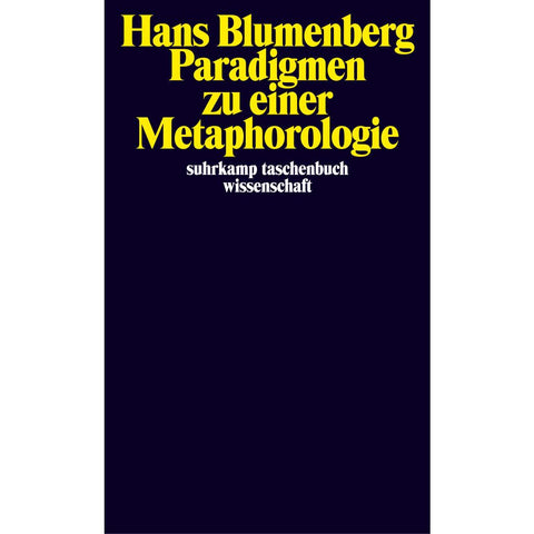 Paradigmen zu einer Metaphorologie