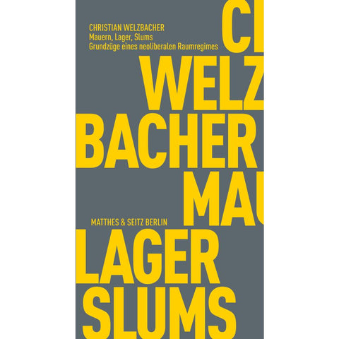 Mauern, Lager, Slums
