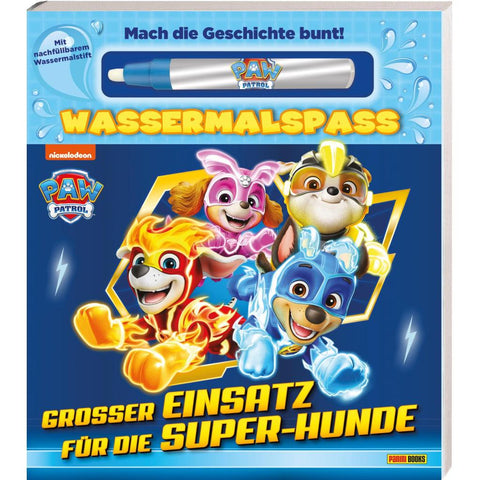 PAW Patrol: Großer Einsatz für die Super-Hunde - Wassermalspaß
