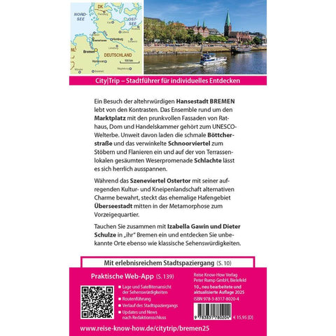 Reise Know-How CityTrip Bremen mit Überseestadt und Bremerhaven