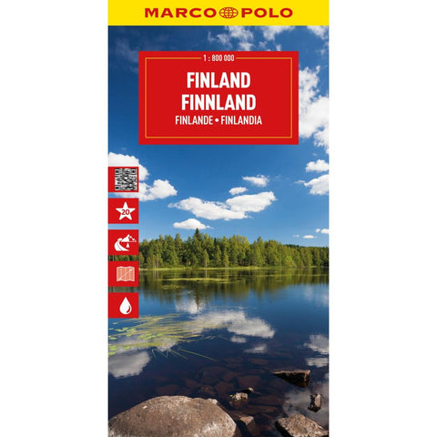 MARCO POLO Reisekarte Finnland 1:800.000