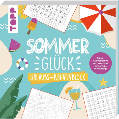 Sommerglück - Urlaubs-Kreativblock
