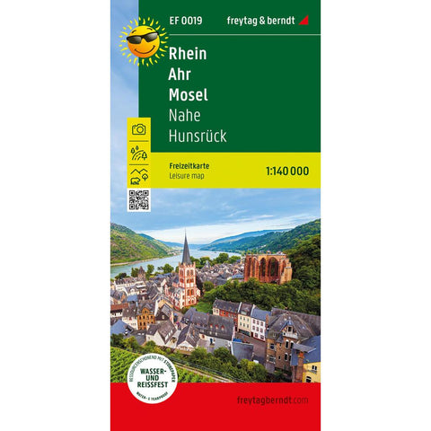 freytag & berndt Freizeitkarte Rhein - Ahr - Mosel 1:140.000