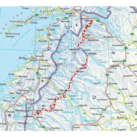 ROTHER Wanderführer Schweden: Kungsleden