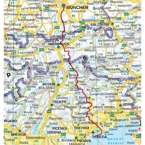 Alpenüberquerung München - Venedig