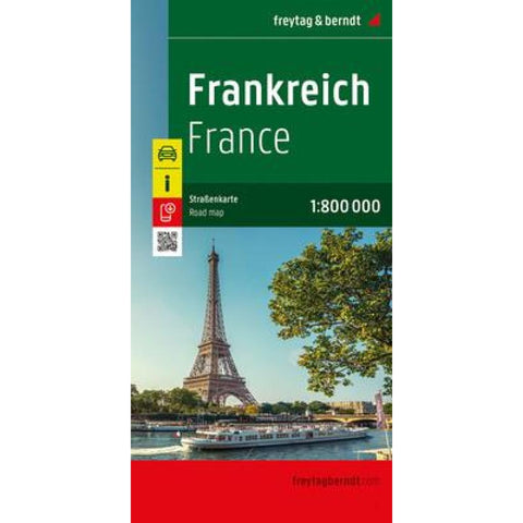 freytag & berndt Straßenkarte Frankreich 1:800.000
