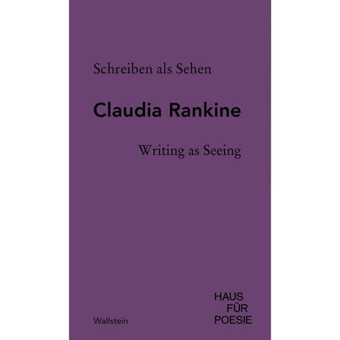 Schreiben als Sehen | Writing as Seeing