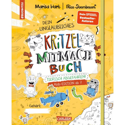 #buch4you: Dein unglaubliches Kritzel-Mitmach-Buch