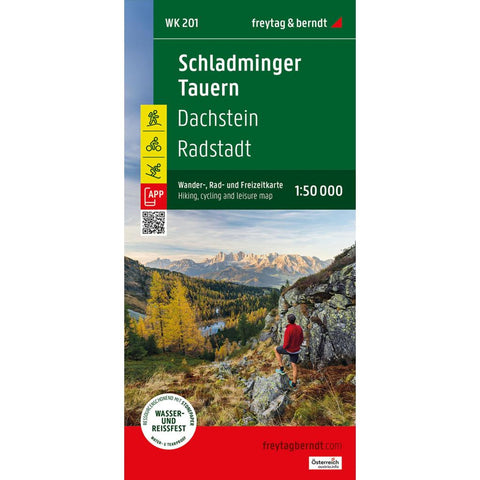 freytag & berndt Wanderkarte WK 201 Schladminger Tauern, Dachstein - Radstadt 1:50.000