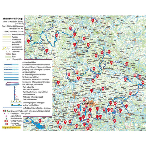 Die 55 schönsten Kanu- und SUP-Touren in Bayern