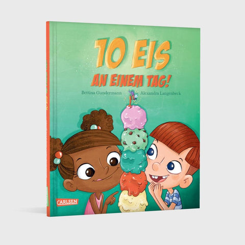Zehn Eis an einem Tag