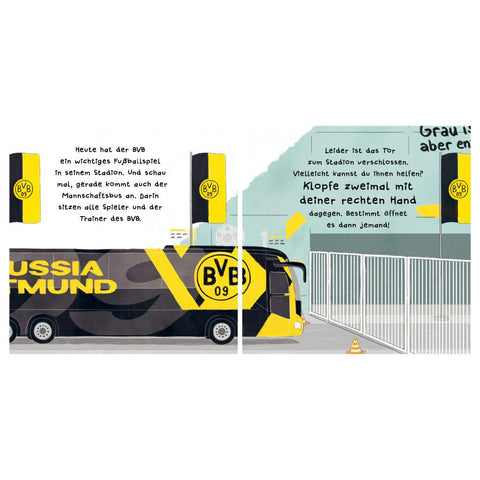 BVB - Ein Mitmachbuch zum Schütteln, Schaukeln, Pusten, Klopfen und sehen, was dann passiert