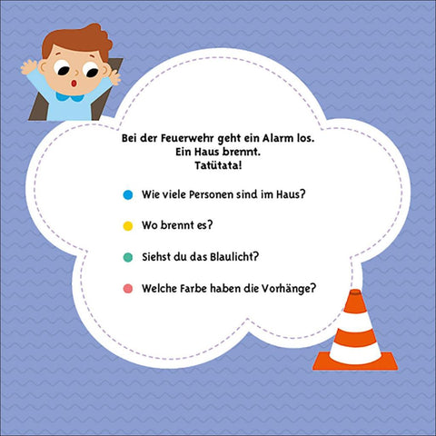 Das magische Wassermalbuch - Bei der Feuerwehr
