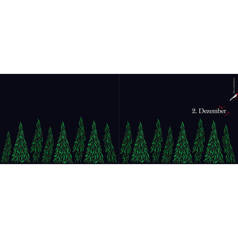 Allüberall hinter den Tannenspitzen sah ich blutige Klingen blitzen