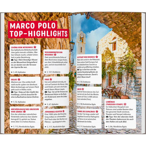 MARCO POLO Reiseführer Griechische Inseln, Ägäis