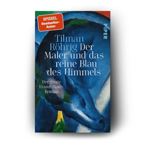 Der Maler und das reine Blau des Himmels