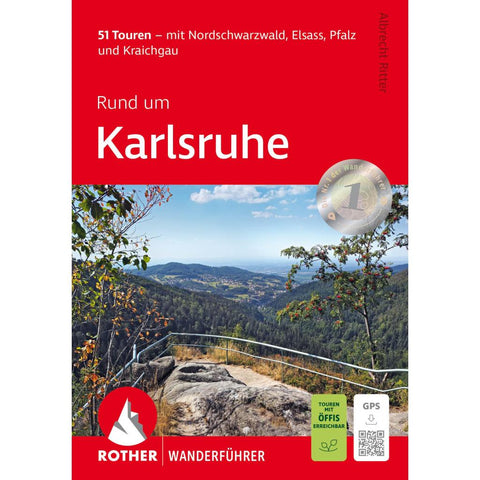 ROTHER Wanderführer Rund um Karlsruhe