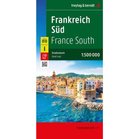Frankreich Süd, Straßenkarte 1:500.000, freytag & berndt