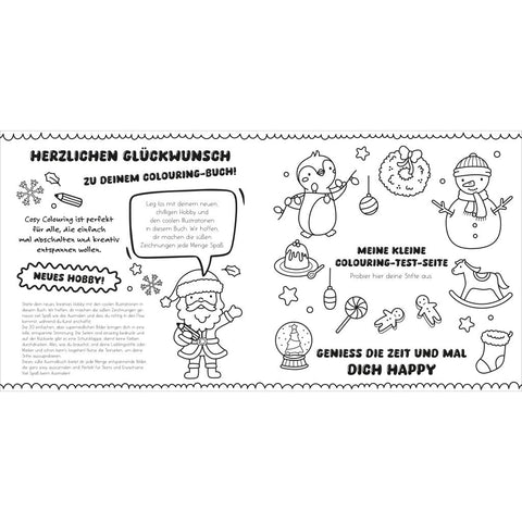 Cosy Coloring - Süßer Weihnachtszauber
