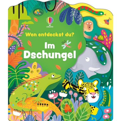 Wen entdeckst du? Im Dschungel