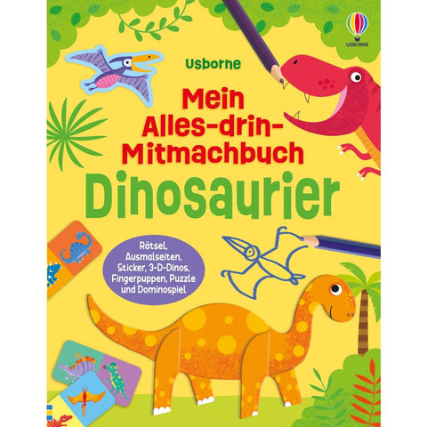 Mein Alles-drin-Mitmachbuch: Dinosaurier