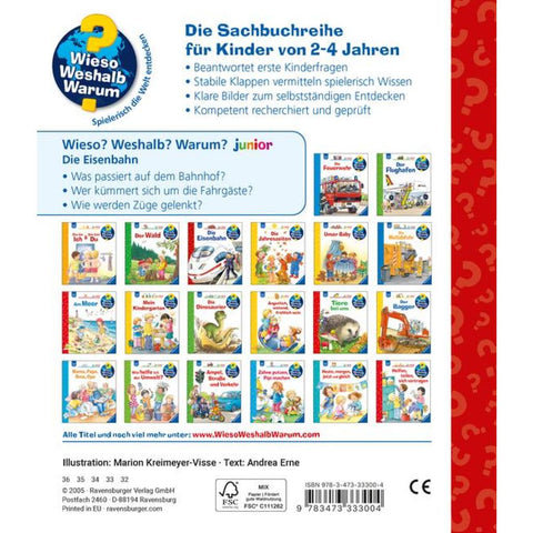 Wieso? Weshalb? Warum? junior, Band 9: Die Eisenbahn