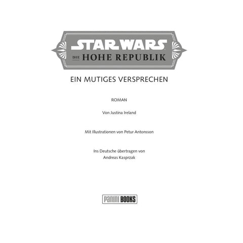Star Wars Jugendroman: Die Hohe Republik - Ein mutiges Versprechen
