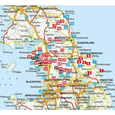 ROTHER Wanderführer England - Der Norden