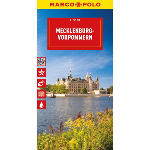 MARCO POLO Reisekarte Deutschland 02 Mecklenburg-Vorpommern 1:225.000