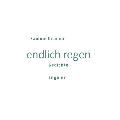endlich regen